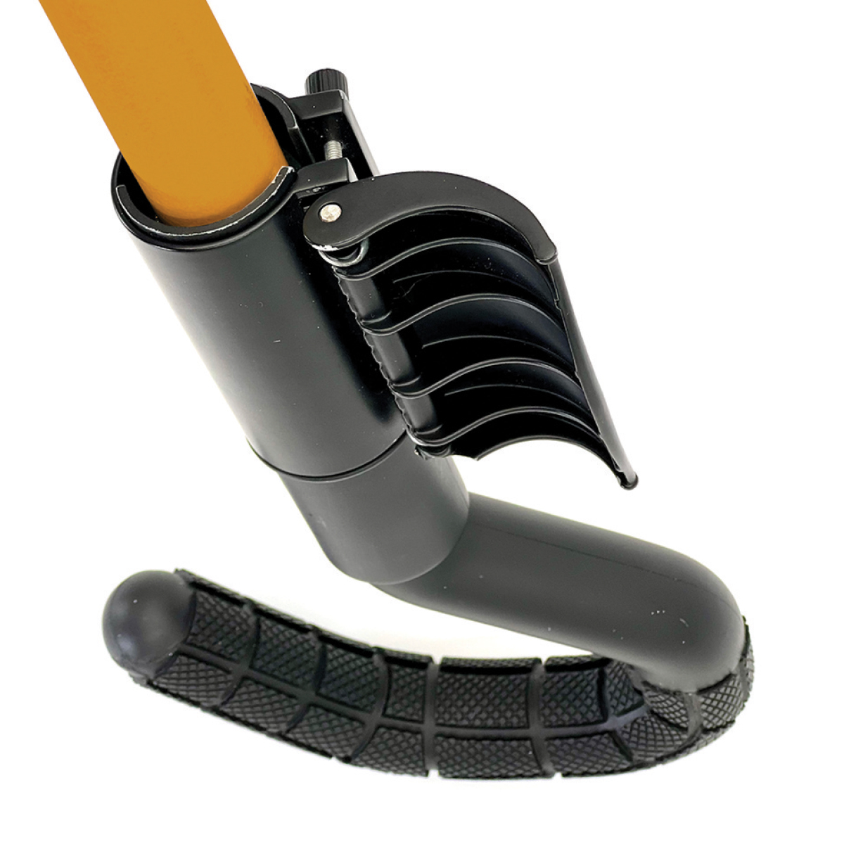 Insert pole into shaft opening